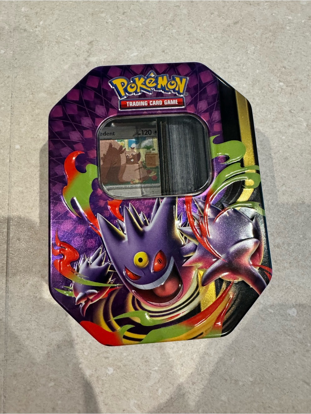 POKEMON GENGAR TIN with MISC BULK